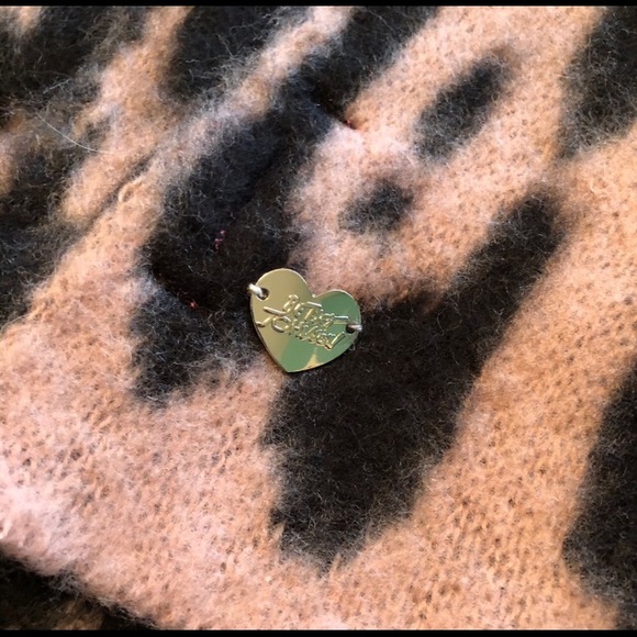 Betsey Johnson Blush Cozy-Critter Muffler Scarf - Picture 7 of 11